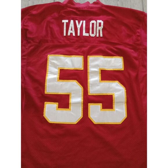 NFL Washington Redskins #55 Jason Taylor Sz 48 Jersey On Field Reebok - Picture 7 of 8